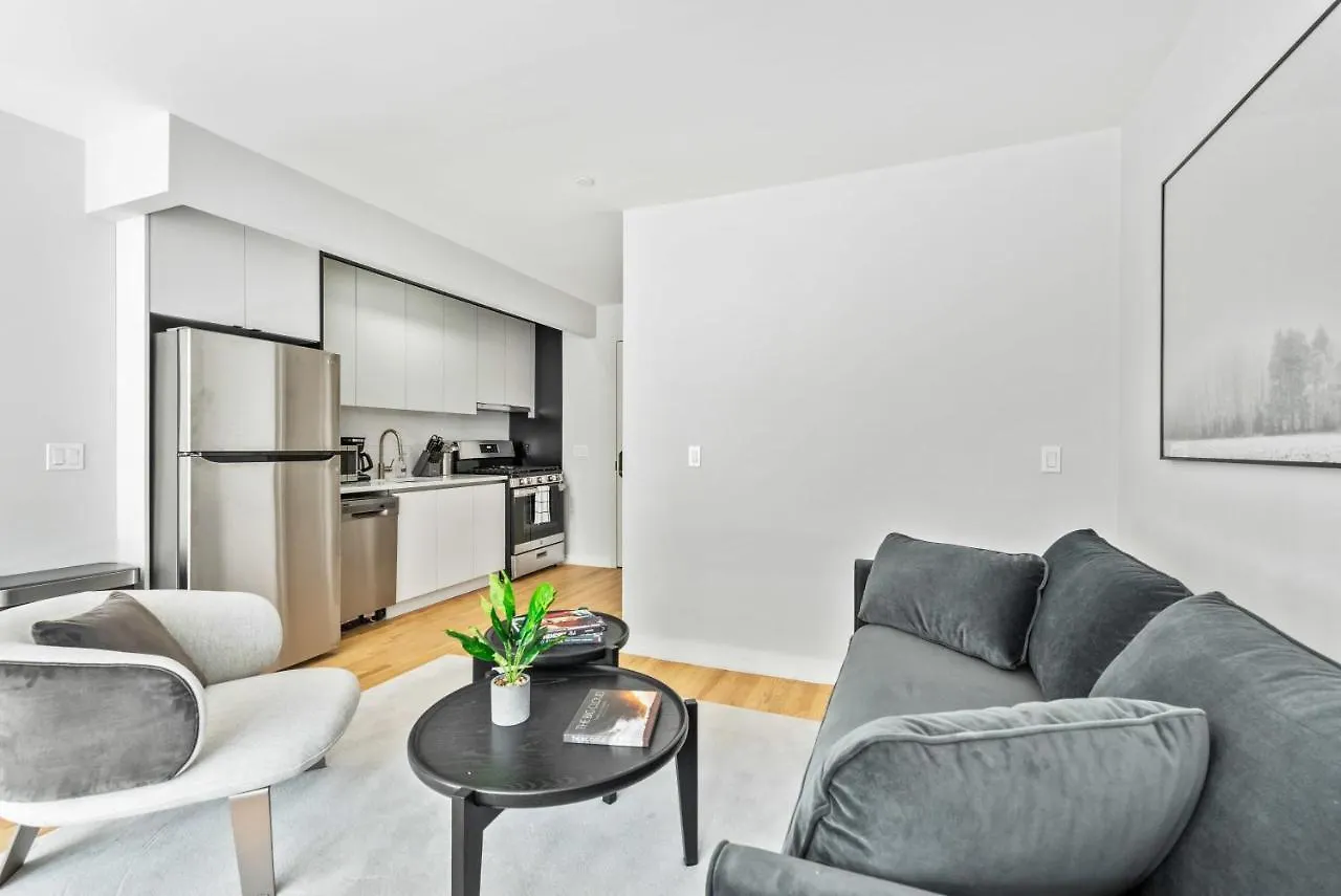 Сasa de vacaciones Luxe Studio Suite With Charming Juliet Balcony Nueva York